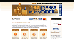 Desktop Screenshot of abbadabbastorage.com